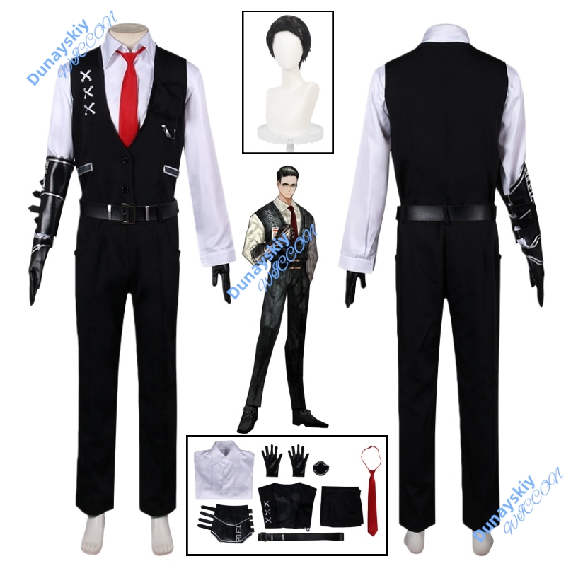 Cosplay Prop Business - Game Limbus Company Meursault Cosplay-Kostüm, Uniform,