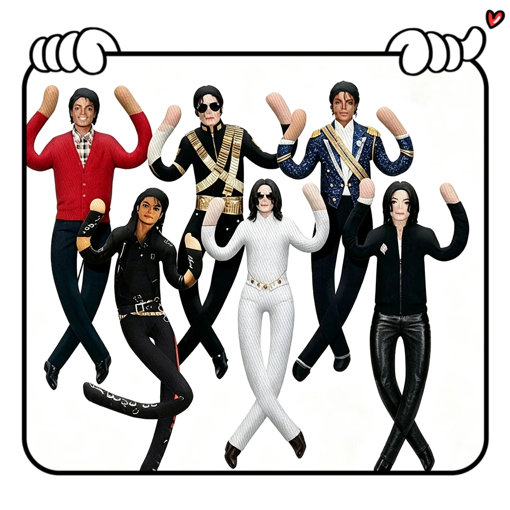 Evoker Cosplay Prop - Michael Jackson Cosplay Requisiten-Puppe Plüsch-Stofffigur mit