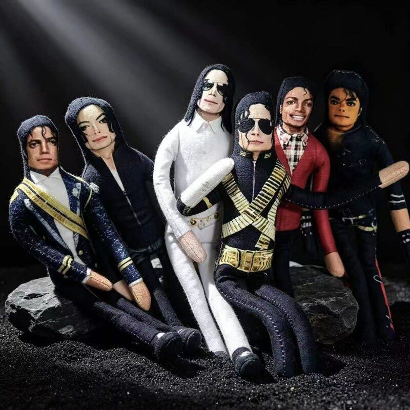 Evoker Cosplay Prop - Michael Jackson Berühmter Sänger Cosplay Requisiten-Puppe