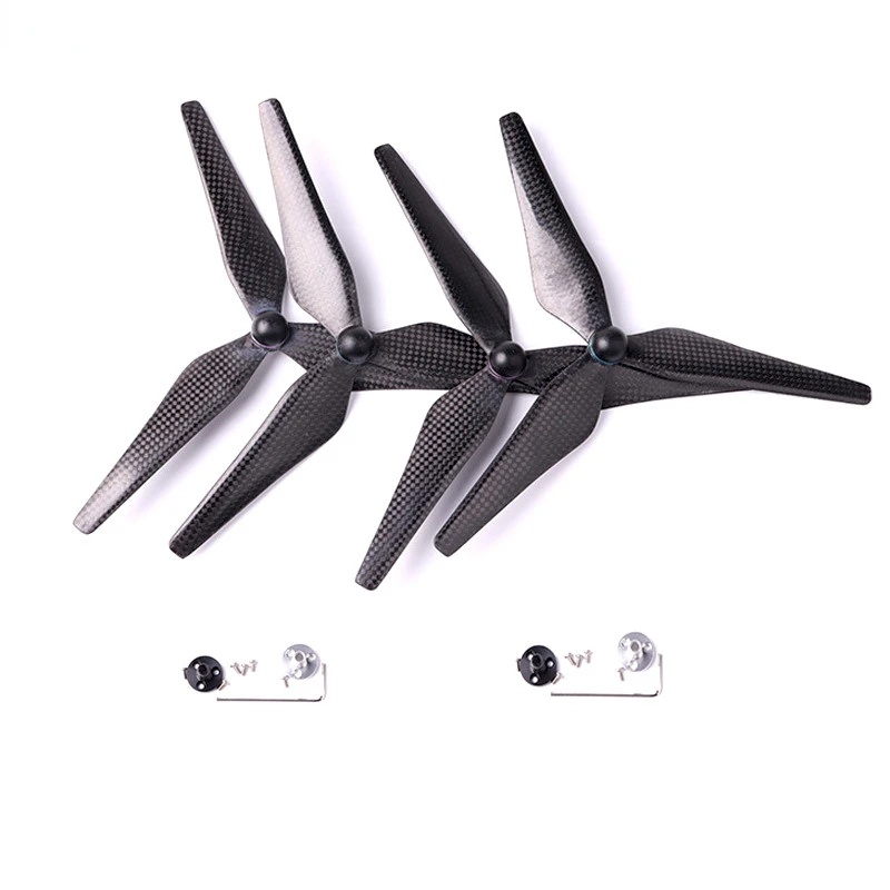 Ekko Cosplay Prop - 4 Stück Kohlefaser-Propeller 9450S Propellerblätter für