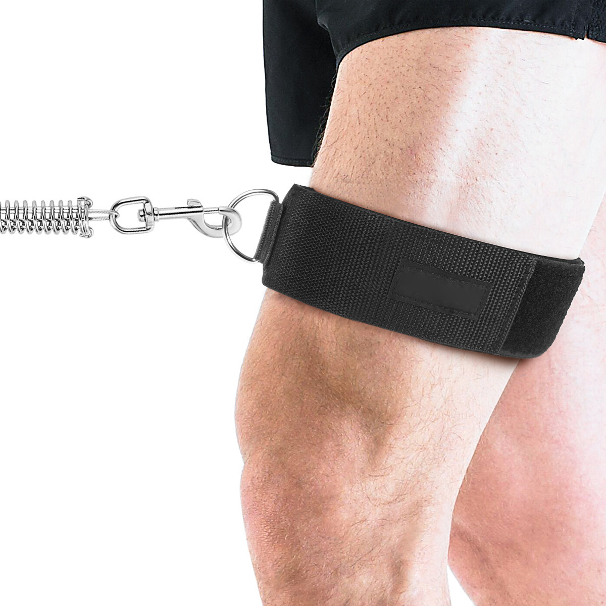 D Ring Strap - 2 Stück Muskeltrainings-Knöchelriemen, gepolstert, verstellbar, mit