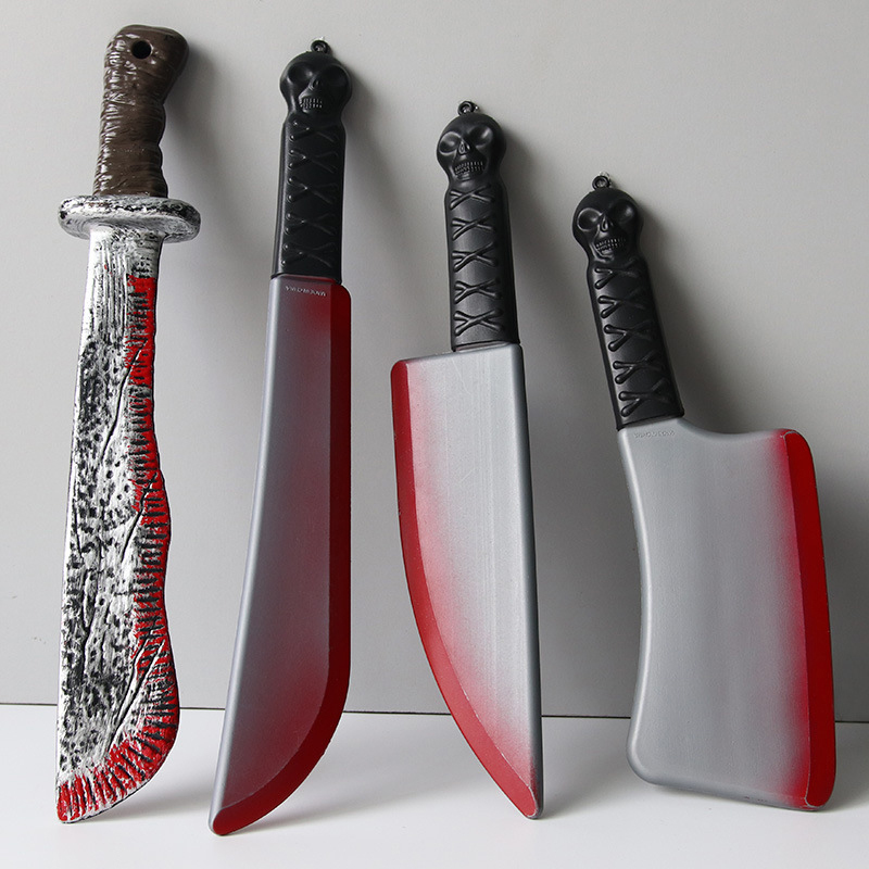 Cosplay Prop Axe - Dekorative blutige Axt realistisch aussehende Kunststoff
