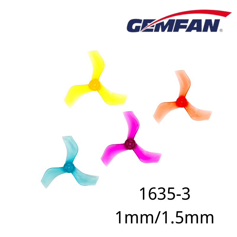 Ekko Cosplay Prop - Gemfan 1635 40mm 3-Blatt-Propeller 8 Paar