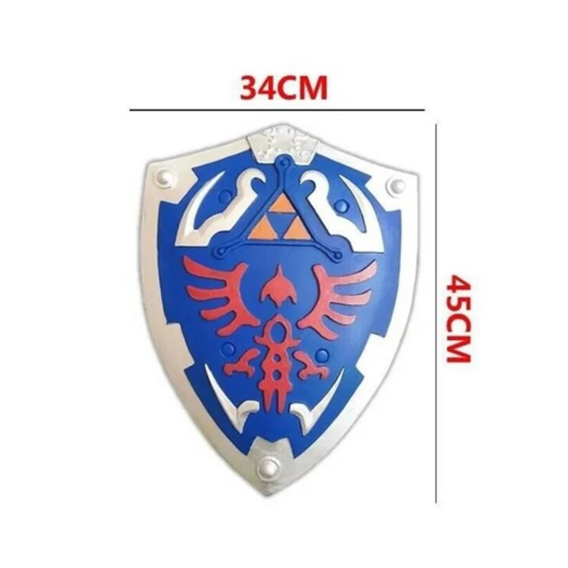 Cosplay Material For Prop - Hylianischer Schild Cosplay-Requisite Blaues Schwert-Schild aus