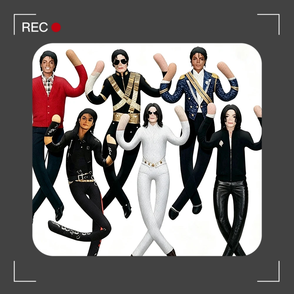 Evoker Cosplay Prop - Michael Jackson Plüsch-Cosplay-Figur Gelenkige Stoffpuppe Einzigartiges