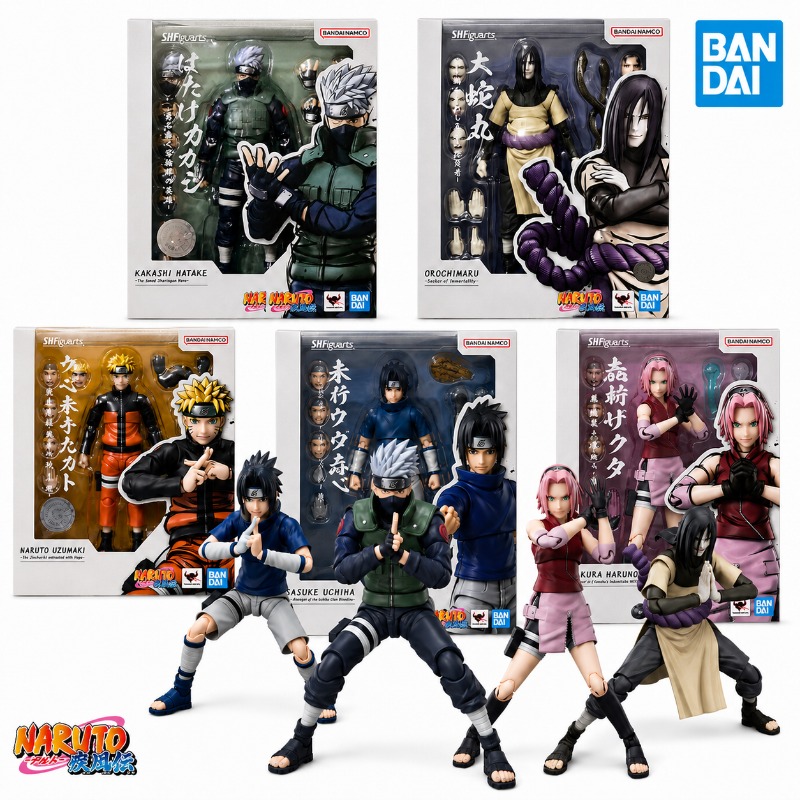 Bandai Tamashii Nations S.H.Figuarts - Bandai Original SHF Naruto Uzumaki Sasuke