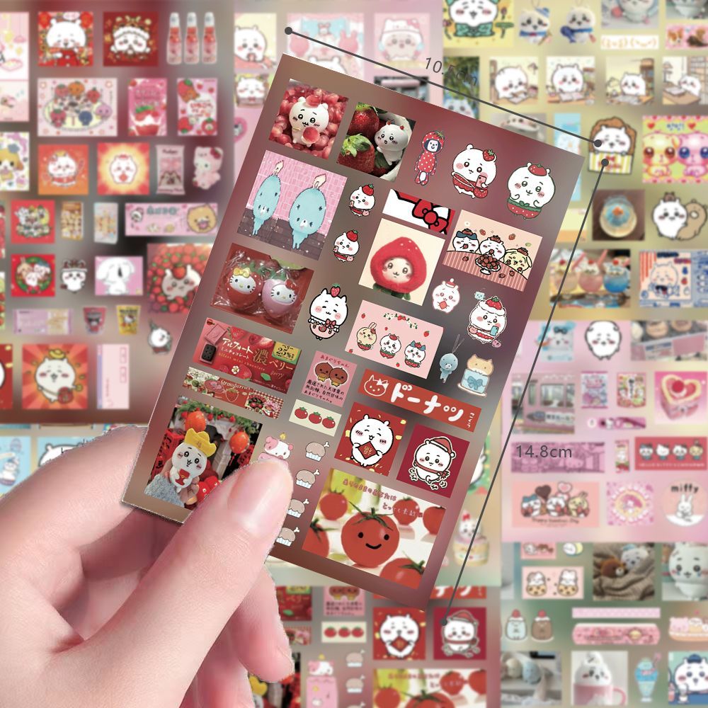 Chiikawa-Heilungssticker, nied – Cosplay Material For Prop Bewertung und Preis