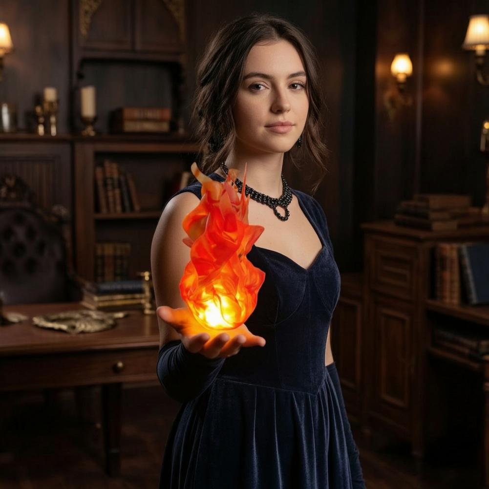 Handgehaltener Feuerball-Requi – Cosplay Fireball Prop Bewertung und Preis