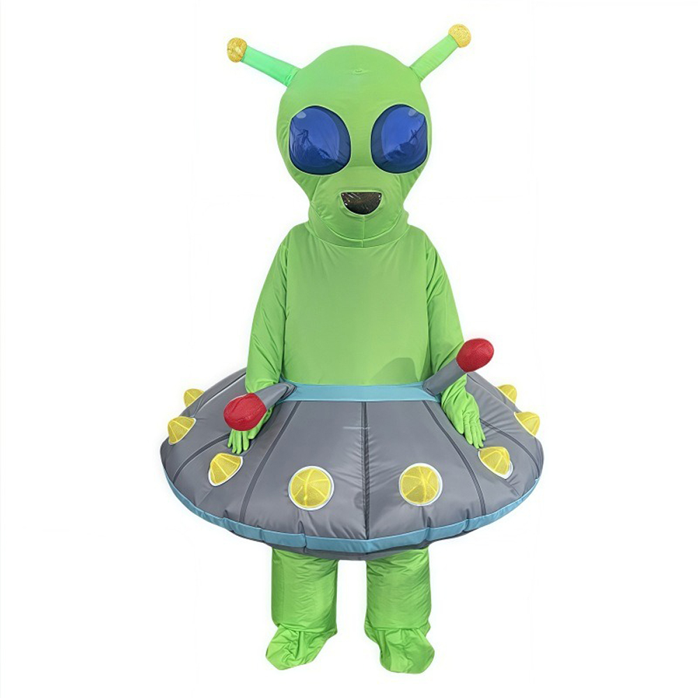 Grüner UFO-Alien Aufblasbarer  – Cosplay Prop Business Bewertung und Preis