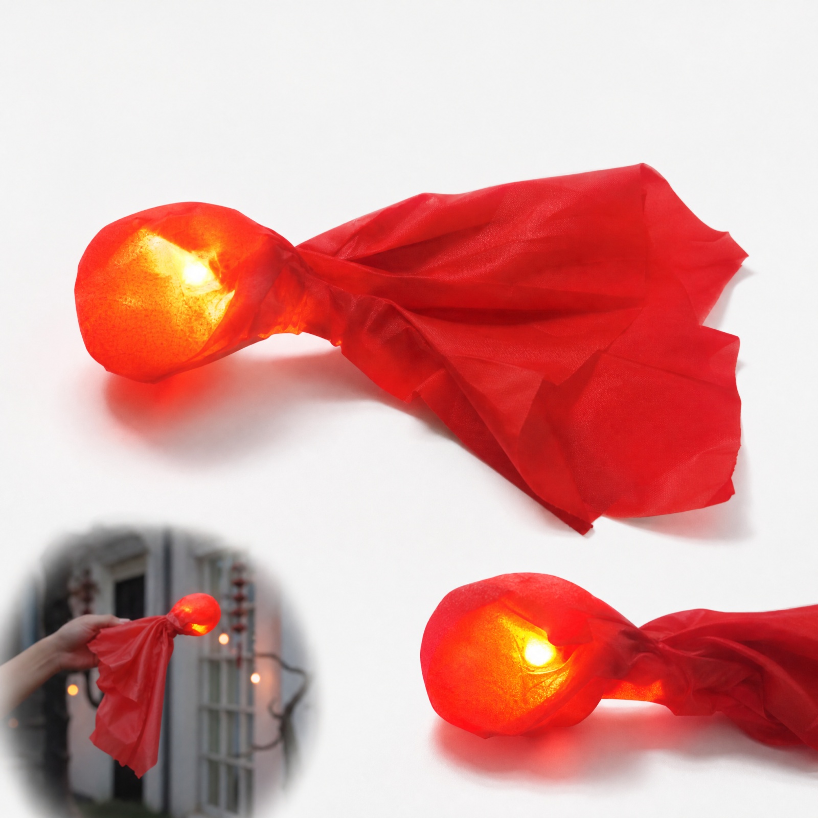 Halloween Hängende Schwebende  – Cosplay Fireball Prop Bewertung und Preis