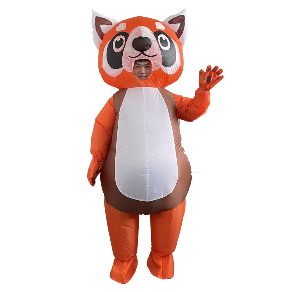 Orangefarbener Roter Panda Auf – Cosplay Prop Business Bewertung und Preis