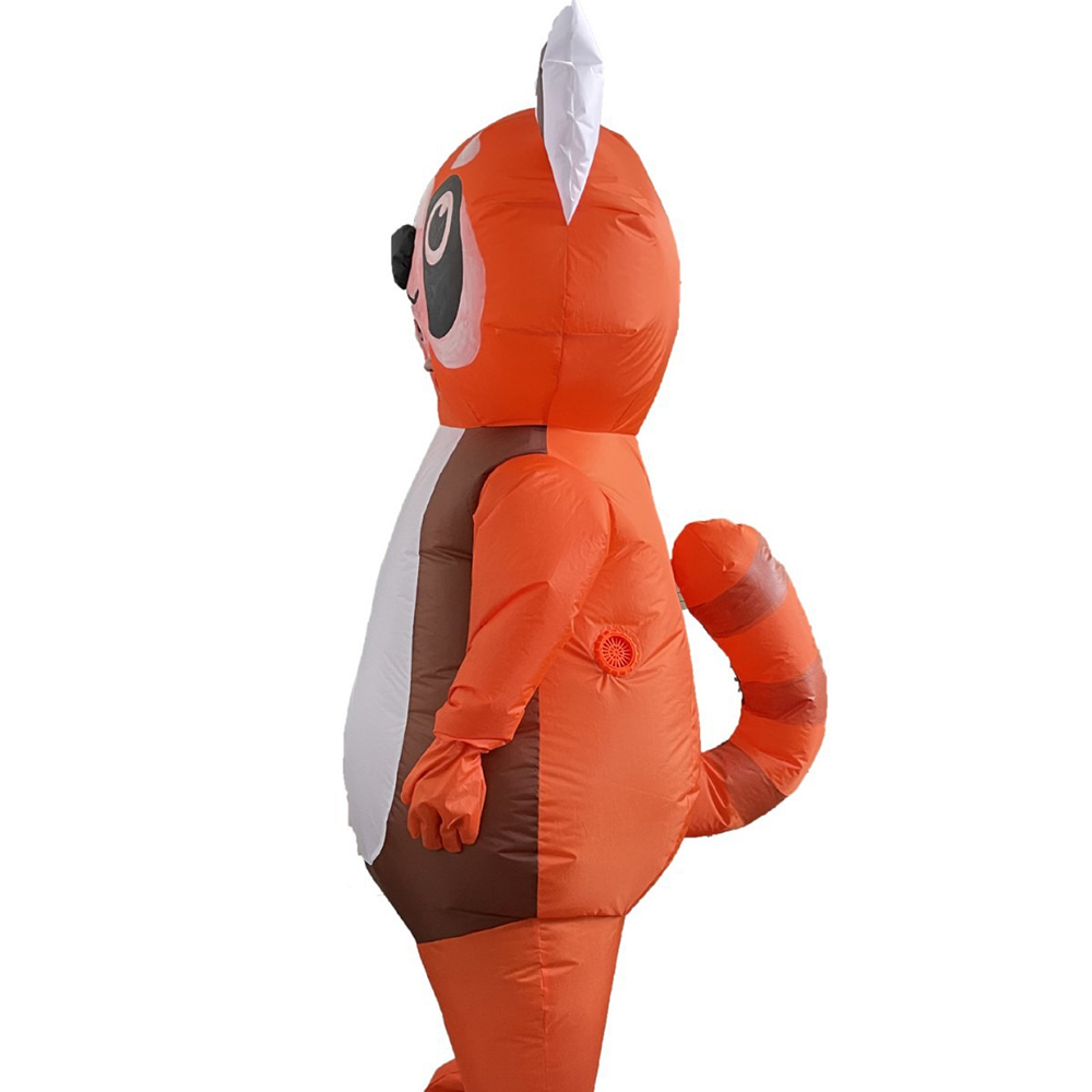 Orangefarbener Roter Panda Auf – Cosplay Prop Business Bewertung und Preis