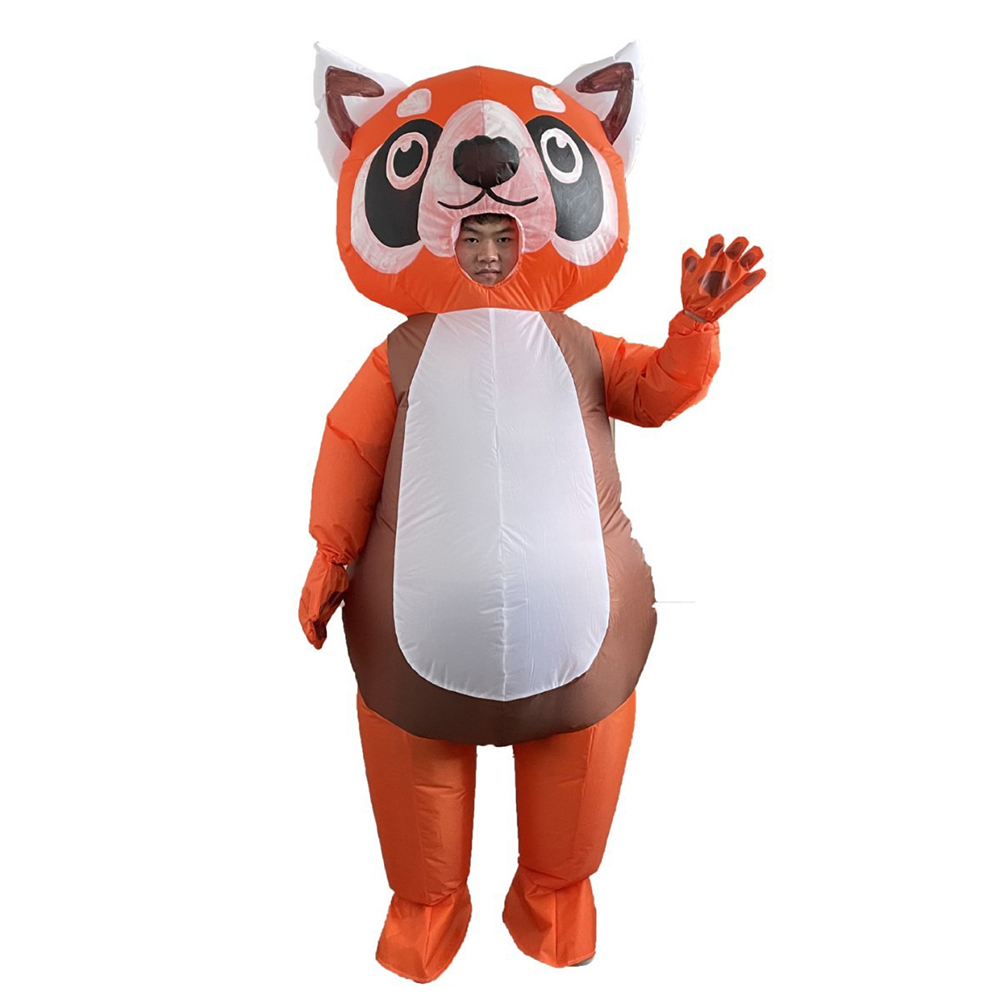 Orangefarbener Roter Panda Auf – Cosplay Prop Business Bewertung und Preis