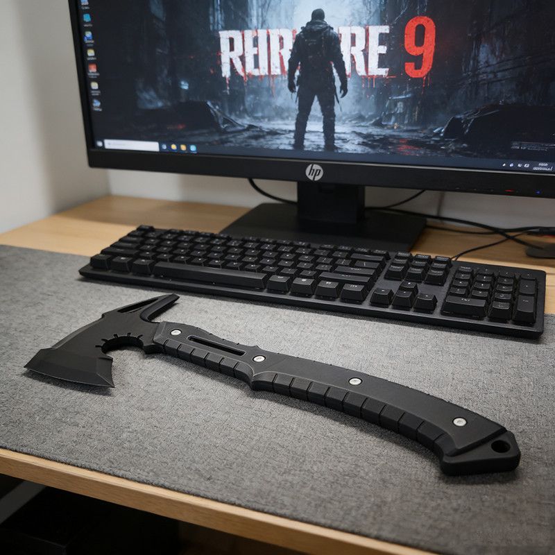 Cosplay Biohazard RE9 3D-Gedru – Cosplay Prop Axe Bewertung und Preis